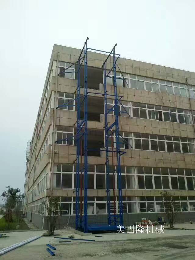 常德室外双臂导轨式升降机厂家